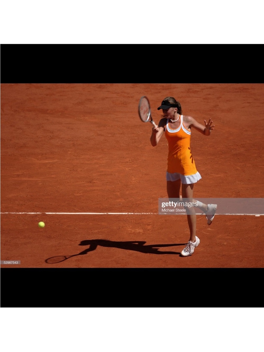 Nike Dri-Fit Maria Sharpanova Blue/ Orange/ White Tennis Dress